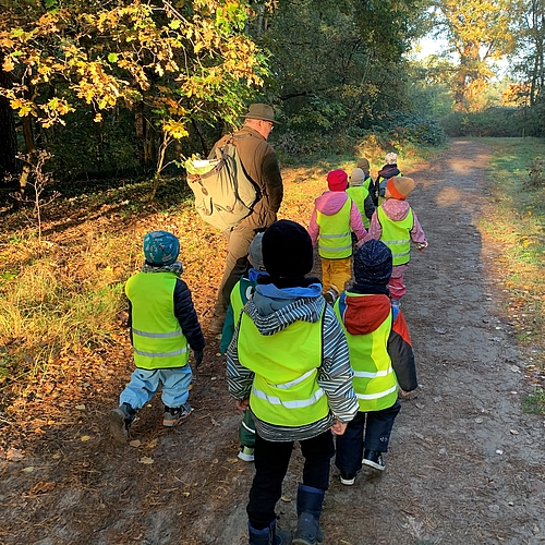 Waldspaziergang mit Jäger 03